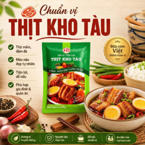 Sỉ Gói Gia Vị Thịt Kho Tàu HD Spices 80g – Nguồn Hàng Bán Chạy, Chiết Khấu Cao