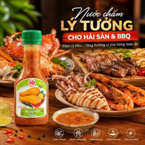 Nhập Sỉ Muối Ớt Tiêu HD 150g – Nước Chấm Cay The Cho Tạp Hóa, Quán Hải Sản & Quán Nướng